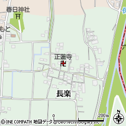 正蓮寺周辺の地図