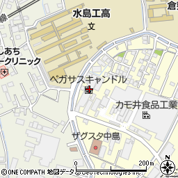 岡山県倉敷市中島1121周辺の地図