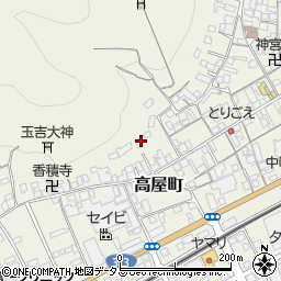岡山県井原市高屋町890周辺の地図