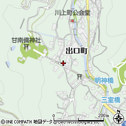 広島県府中市出口町735周辺の地図