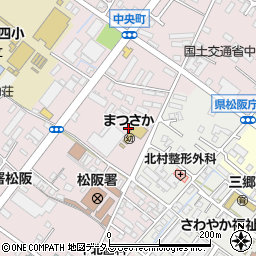 三重県松阪市中央町465周辺の地図