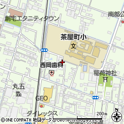 岡山県倉敷市茶屋町1658周辺の地図