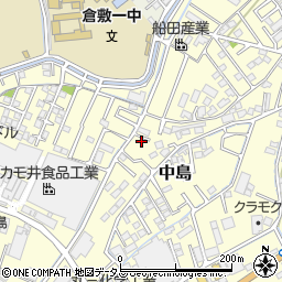 岡山県倉敷市中島1197周辺の地図