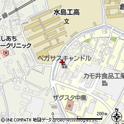岡山県倉敷市中島1120周辺の地図