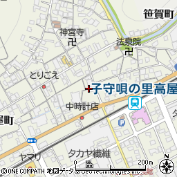 岡山県井原市高屋町459周辺の地図