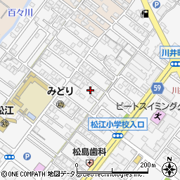 三重県松阪市川井町331-3周辺の地図