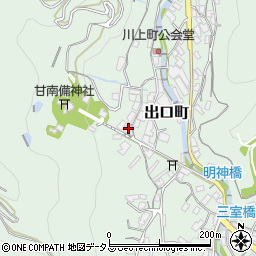 広島県府中市出口町741周辺の地図