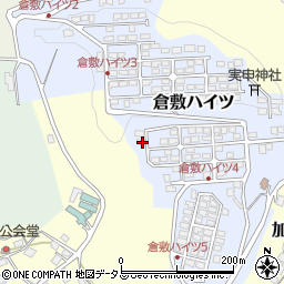 岡山県倉敷市倉敷ハイツ10-23周辺の地図