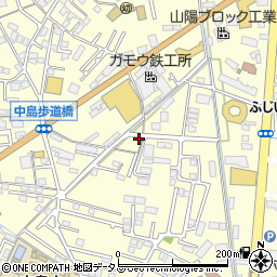 岡山県倉敷市中島676周辺の地図
