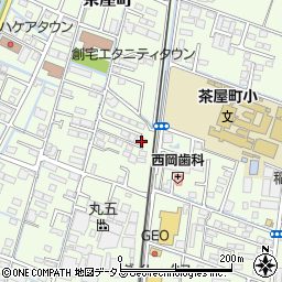 岡山県倉敷市茶屋町1746-6周辺の地図