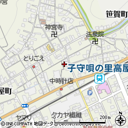 岡山県井原市高屋町464周辺の地図
