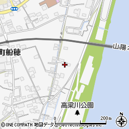 岡山県倉敷市船穂町船穂102周辺の地図