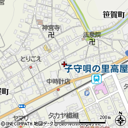 岡山県井原市高屋町470周辺の地図