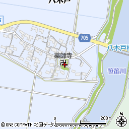 三重県多気郡明和町八木戸249周辺の地図