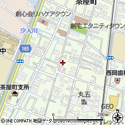 岡山県倉敷市茶屋町1708-1周辺の地図