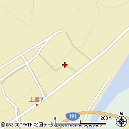 広島県山県郡安芸太田町上殿1655周辺の地図