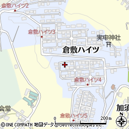 岡山県倉敷市倉敷ハイツ10-3周辺の地図
