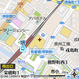 ハンバーグレストラン　昭和町BOSTON　堺店周辺の地図