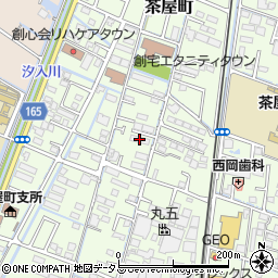 岡山県倉敷市茶屋町1712-1周辺の地図