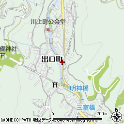 広島県府中市出口町460周辺の地図
