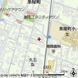 岡山県倉敷市茶屋町1746-1周辺の地図