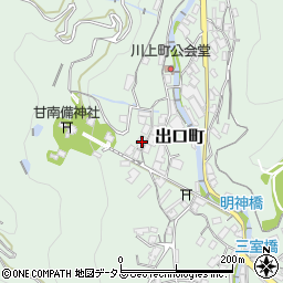 広島県府中市出口町740周辺の地図