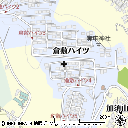 岡山県倉敷市倉敷ハイツ10周辺の地図