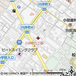 三重県松阪市川井町910-11周辺の地図