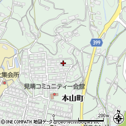 広島県府中市本山町248周辺の地図