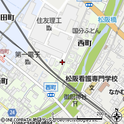 三重県松阪市西町1091周辺の地図