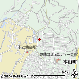 広島県府中市本山町263周辺の地図