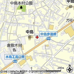 岡山県倉敷市中島940周辺の地図