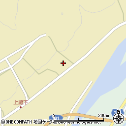 広島県山県郡安芸太田町上殿1602周辺の地図