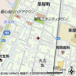 岡山県倉敷市茶屋町1712-2周辺の地図