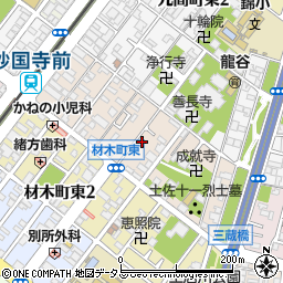 大阪府堺市堺区宿屋町東周辺の地図