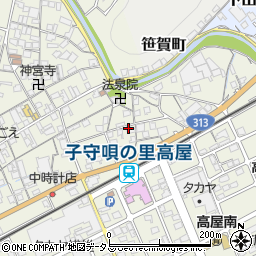 岡山県井原市高屋町500周辺の地図