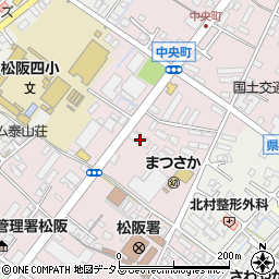 三重県松阪市中央町459周辺の地図