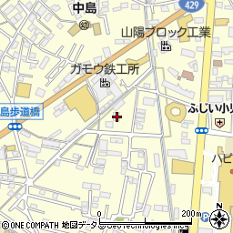 岡山県倉敷市中島740周辺の地図