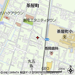岡山県倉敷市茶屋町1743周辺の地図