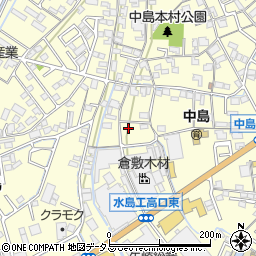 岡山県倉敷市中島1024周辺の地図