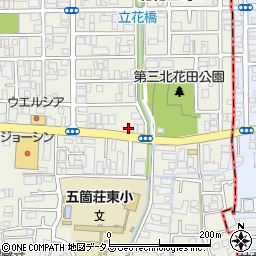 ｖｉａｎｏｖａ　北花田店周辺の地図