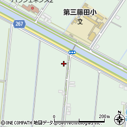 岡山県岡山市南区藤田1556周辺の地図