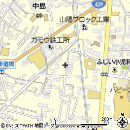 岡山県倉敷市中島735周辺の地図