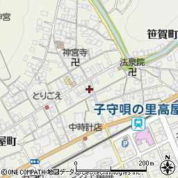 岡山県井原市高屋町801周辺の地図