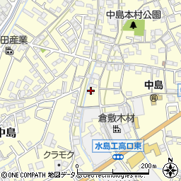 岡山県倉敷市中島1028周辺の地図