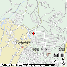 広島県府中市本山町262周辺の地図
