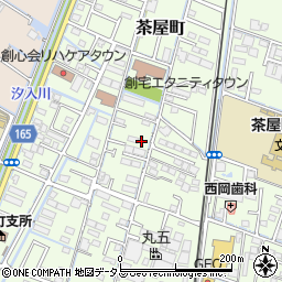 岡山県倉敷市茶屋町1713周辺の地図