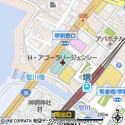 ホテル・アゴーラリージェンシー大阪堺周辺の地図
