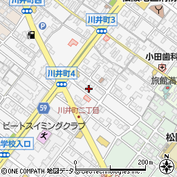 三重県松阪市川井町908-1周辺の地図