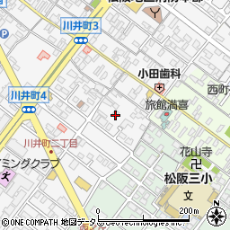 三重県松阪市川井町958-2周辺の地図